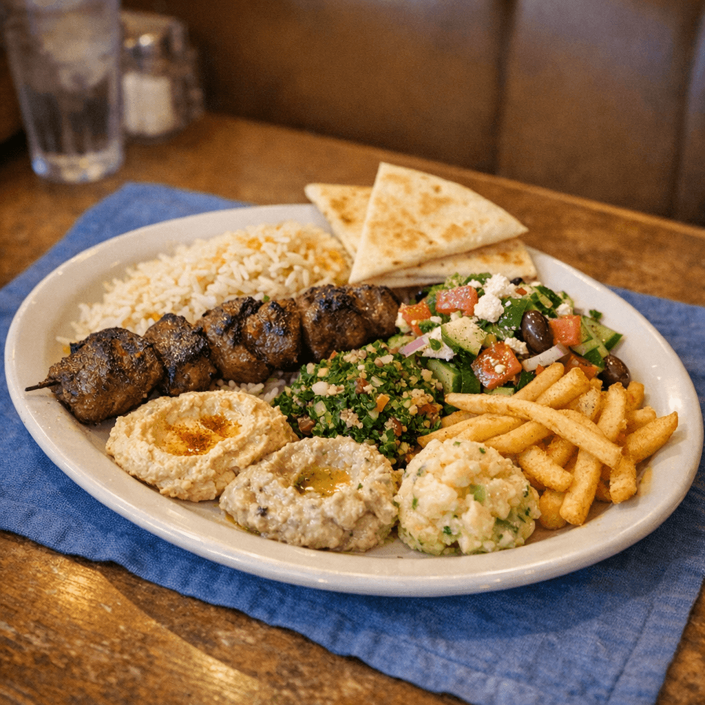 Beef Kabob Dinner