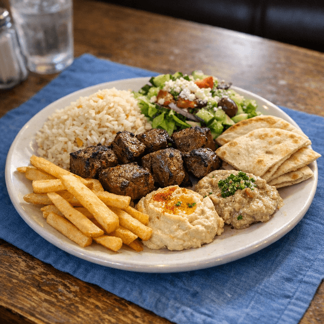 Beef Kabob Lunch