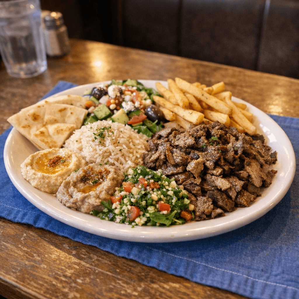 Beef Shawarma Dinner