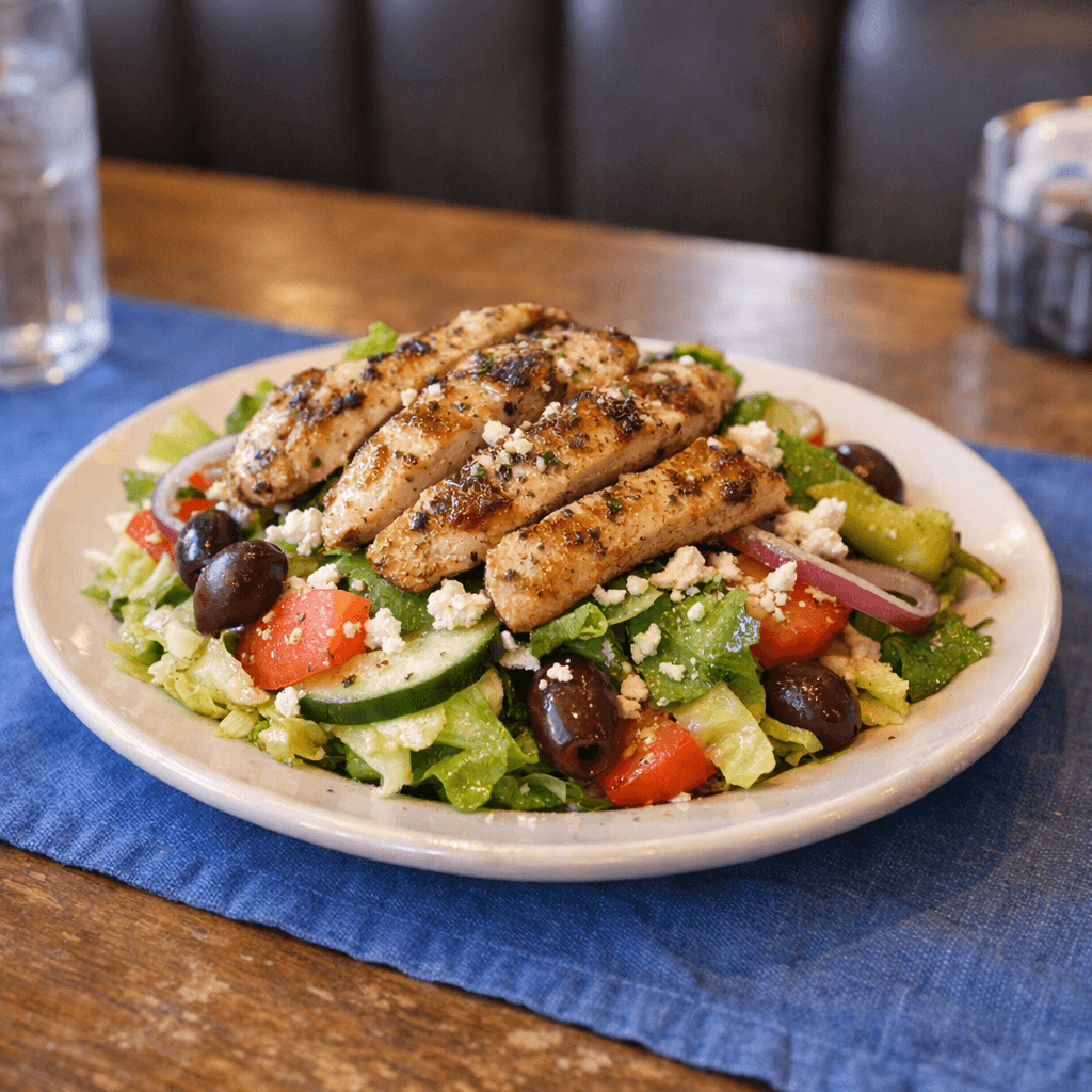 Chicken Greek Salad