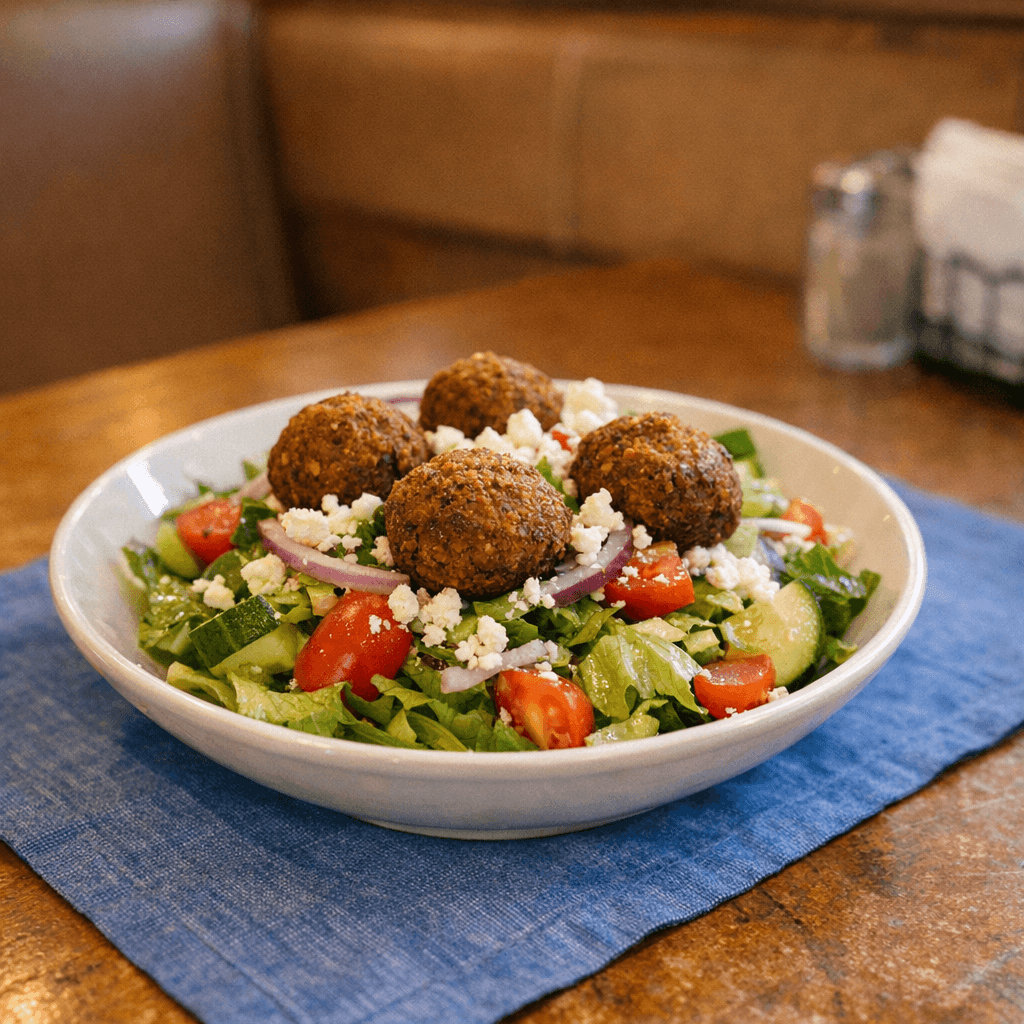 Falafel Greek Salad