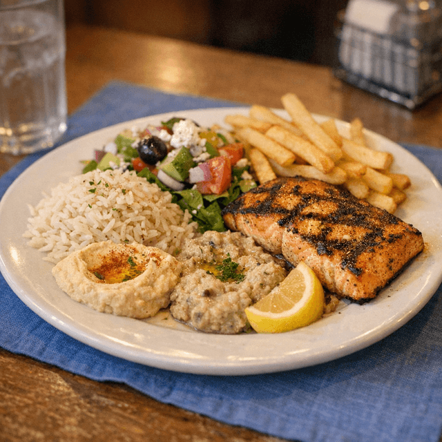 Grilled Salmon Fish