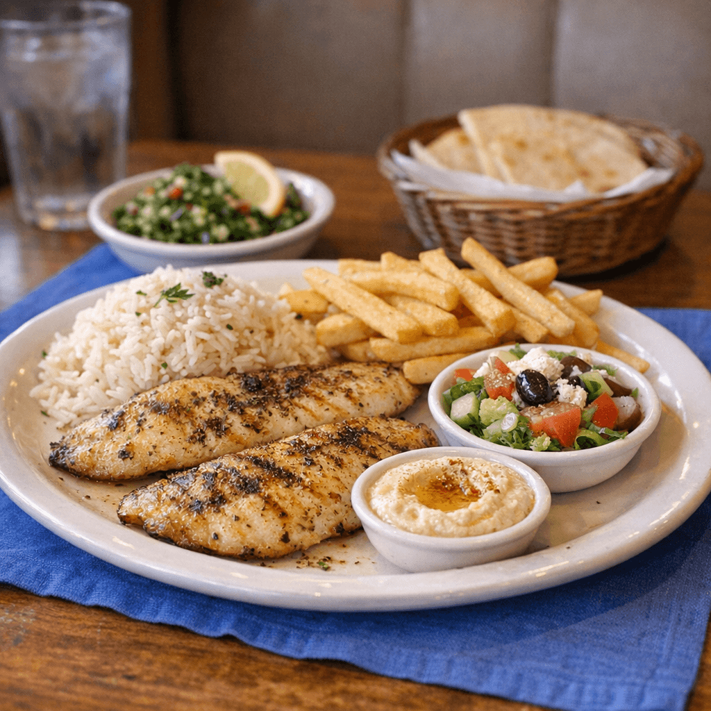 Tilapia or Catfish (Grilled) (2pc)